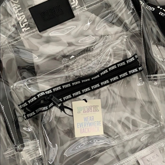 PINK Clear Backpack - Picture 4 of 6